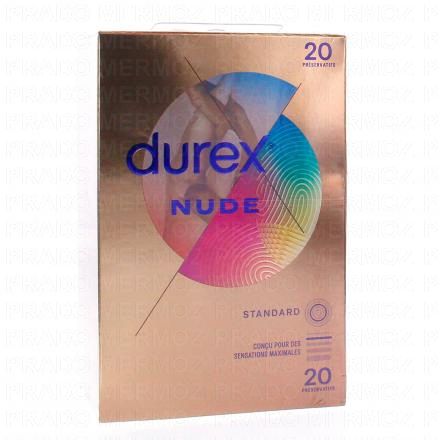 Préservatifs - Nude Sans Latex - Sensation Peau Contre Peau 20 préservatifs
