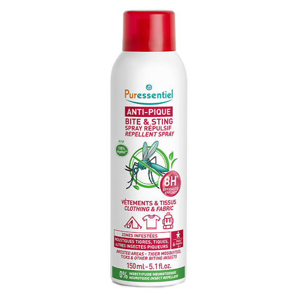 Antipique Spray Vêtements & Tissus Anti-Pique Pompe 360 150 ml