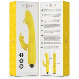 Toky Vibrateur Multifonction Rechargeable Jaune 1ut