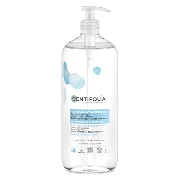 Neutre Gel Moussant 3 en 1 Bio 1L