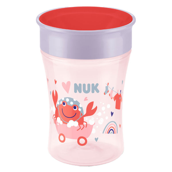 Magic Cup 360° Tasse d'Apprentissage +8m Crabe 230ml