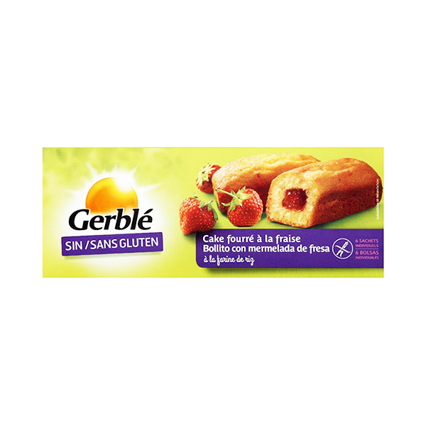 Sans Gluten Cake Fourré Fraise 210g