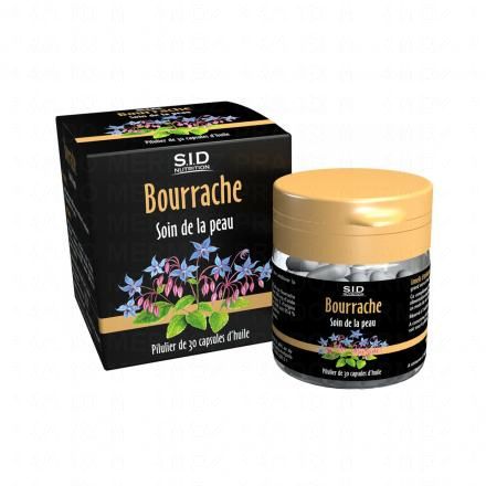 SID NUTRITION Phytoclassics Bourrache boîte de 30 gélules