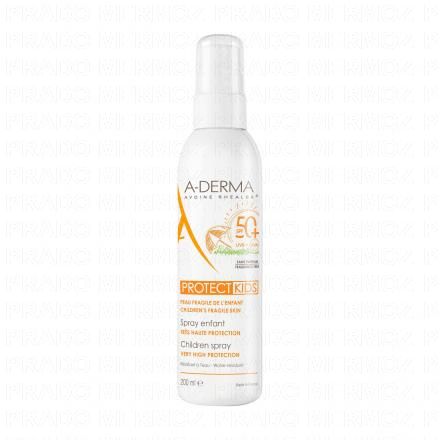 A-DERMA Protect - Kids spray enfant très haute protection SPF 50+ flacon spray 200ml