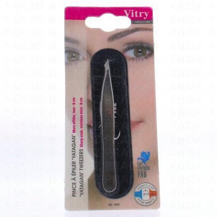 Face Care - Pince à épiler yatagan 9cm