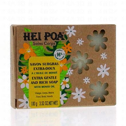 HEI POA Soin corps savon surgras extra doux 100g