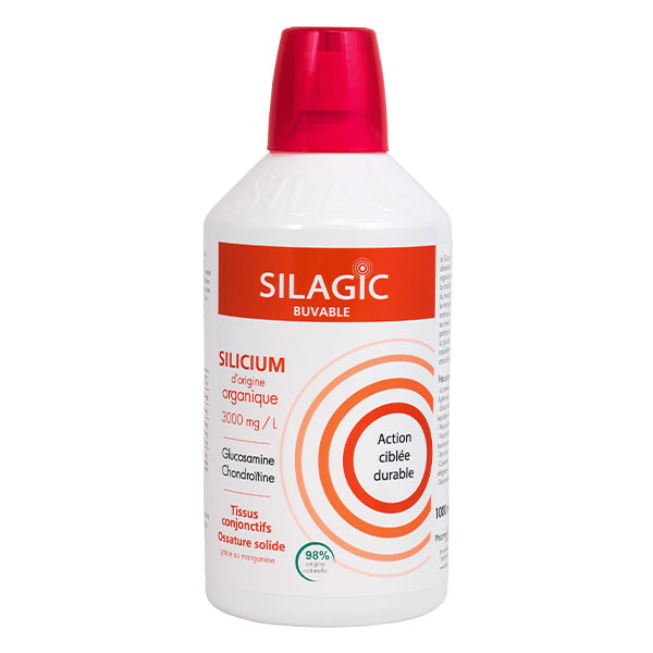 Silicium Organique + Glucosamine et Chondroîtine 1l