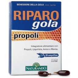 Abri pour la gorge à la propolis 20Ab