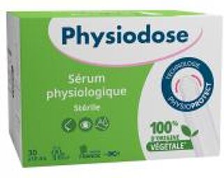 Sérum Physiologique Végétale 30 X 10 ml - Boîte 30 unidoses de 10 ml