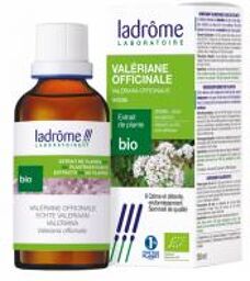 Ladrôme Xtrait de Plantes Fraîches Bio Valériane Officinale 50 ml - Flacon 50 ml