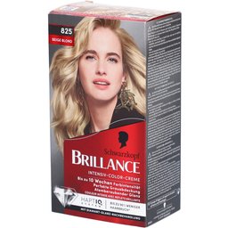 Schwarzkopf® Brillance 825 Beige Blond - Couleur intense avec double éclat diamant