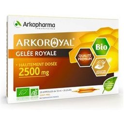 Arko Royal Gelée Royale Premium 2500mg Sans Sucre 10x15ml