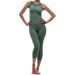 Set Namasté Legging T-Shirt Sport Militaire S/M