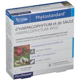 Phytostandard D'harpagophytum et de Saule 30 comprimes