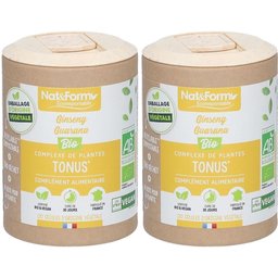 Nat&Form Ginseng Guarana Bio en gélules