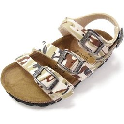 Sandale Ellice Camouflage Rouge Marron T29 1 Paire