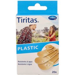 Pansements Plastiques Assortis 20 Unités