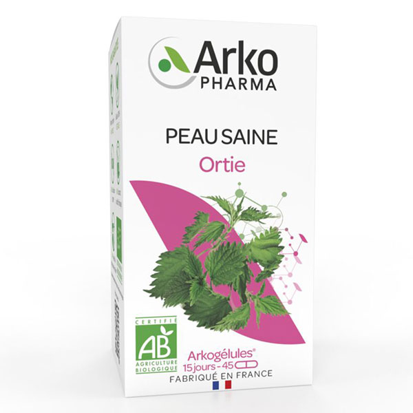 Arkogélules Ortie Peau Saine Bio 45 gélules