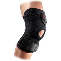 Attelle de genou Support ligamentaire Noir M 1pc