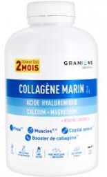 Collagène Marin Acide Hyaluronique Calcium Magnésium 180 Comprimés - Pot 180 comprimés
