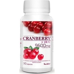 Cranberry + Vit C 9600mg 30caps