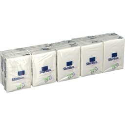 Stérilux® douceur Pocket, Mouchoir blanc en étui