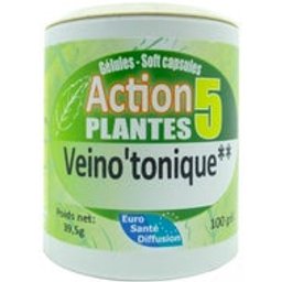 Veino'Tonique Action 5 Plantes 100caps