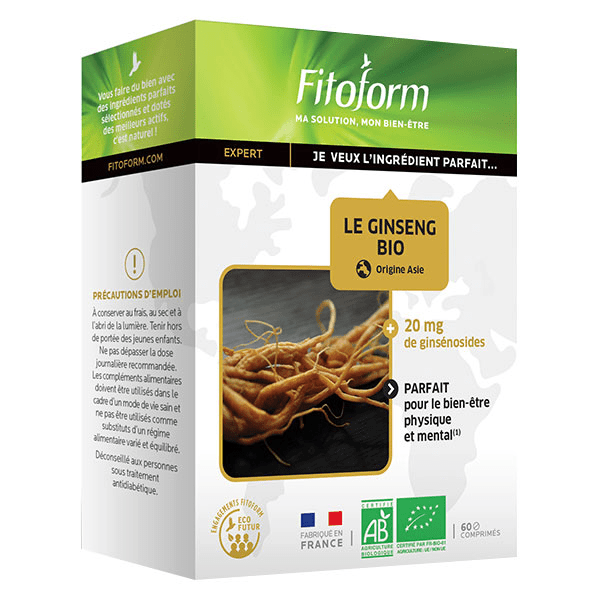 Le Ginseng Bio 60 comprimés