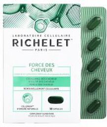 Force Des Cheveux Complément Alimentaire Cheveux 90 Capsules - Boîte 90 capsules