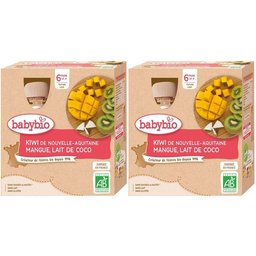 Kiwi DE Nouvelle-Aquitaine Mangue Lait DE Coco dès 6 mois
