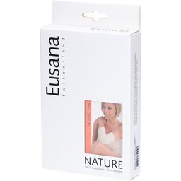 Eusana chauffe-genoux double maille XXL ivoire