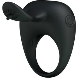 Pretty Love Vibrating Ring With Tongue 1ut