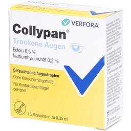 Collypan Yeux secs 15 monodose