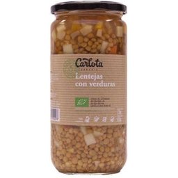 Carlota Lentilles biologiques Légumes Bio 720g