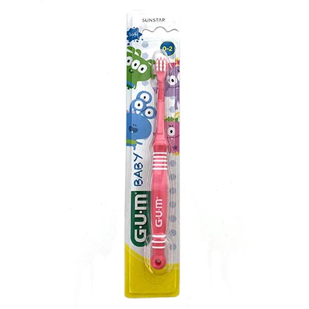 Baby brosse à dents souple 0 à 2 ans