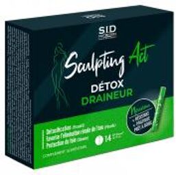 Sculpting Act Détox Draineur 14 Unités - Boîte 14 LP-Doses de 15 ml