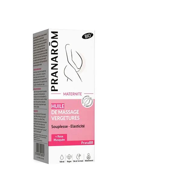 PranaBb Maternité Huile Massage Vergétures Bio 100ml