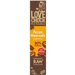 Chocolat Noir Eco 80% Noix de Pécan Sel Marine 40g