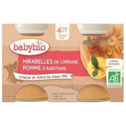 Mirabelle/Pomme 2X130g