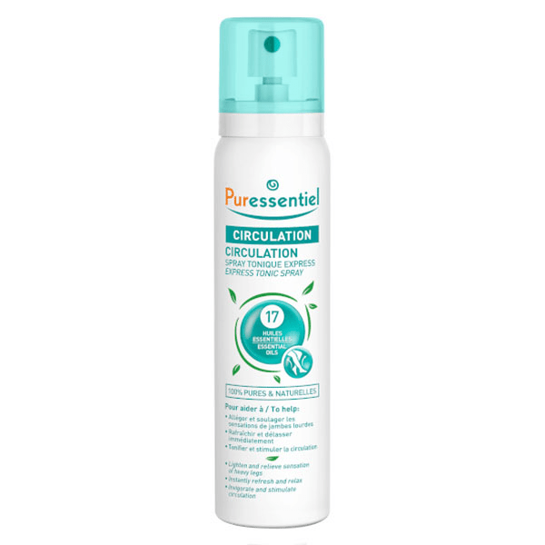 Circulation Spray Tonique aux 17 Huiles Essentielles 100ml