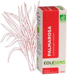 Eolesens Huile Essentielle de Palmarosa BIO – 10 ml - Éolésens - Aromathérapie