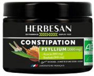 Constipation Psyllium 2000 mg Bio 184 Grammes - Pot 184 g