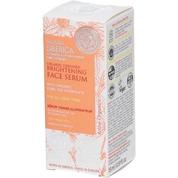 Organic Certified Brightening Face Serum 15 ml sérum