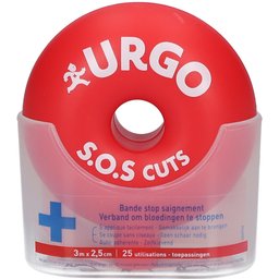 SOS Coupures Bande Auto-Adhérente 3m x 2,5 cm
