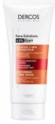 Dercos Kera Solutions Masque 2 Min. Réparateur Cheveux Agressés et Abîmés 200 ml - Tube 200 ml