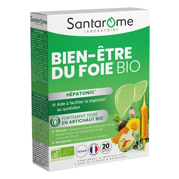 - Bien-Etre du Foie - Aide à la digestion - 20 ampoules