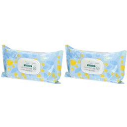 Bébé Toilette Lingettes Nettoyantes Douces au Calendula Bio