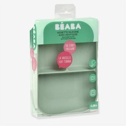 Plat Divisé Silicone Vert Sauge 1ut