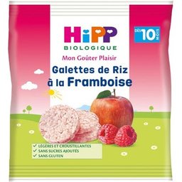 Gâteaux de Riz aux Framboises Bio 30g