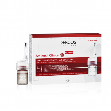 Dercos aminexil clinical femme 21 monodoses